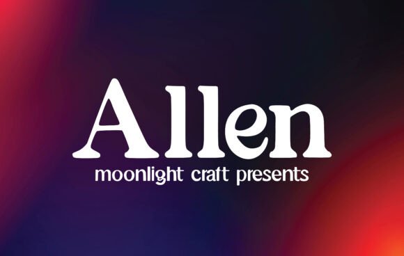 Allen Handwritten Font for Modern Branding