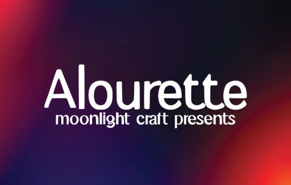 Alourette: A Handwritten Font for Modern Branding