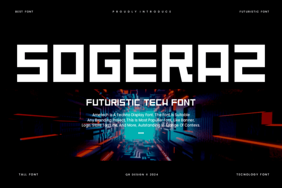Ametech Typeface for Bold Craft Branding