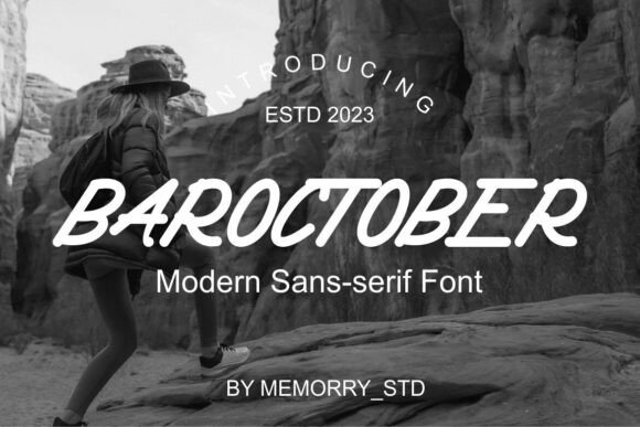 Baroctober: A Modern Typeface for Branding