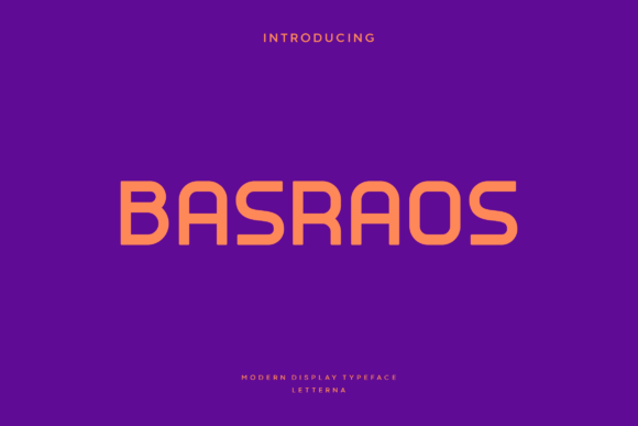 Basraos: The Art Deco Font for Modern Brands