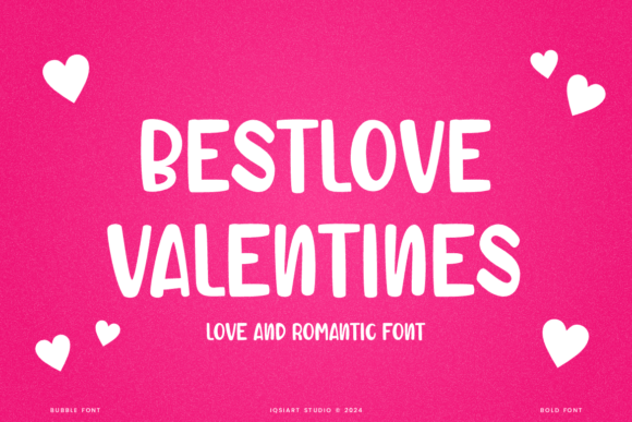 Bestlove Valentines: A Playful Typeface for Romantic Design