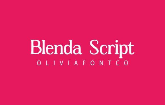 Blenda Script Font Review for Makers