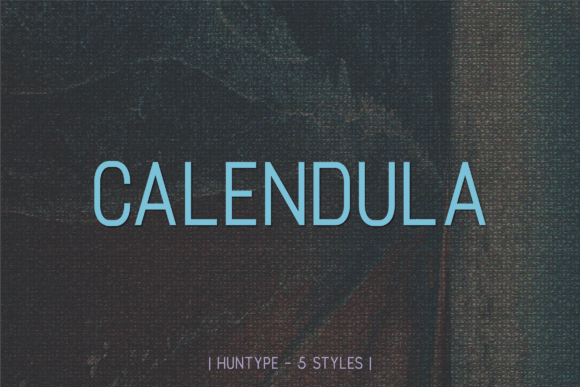 Calendula: A Modern Typeface for Editorial Design