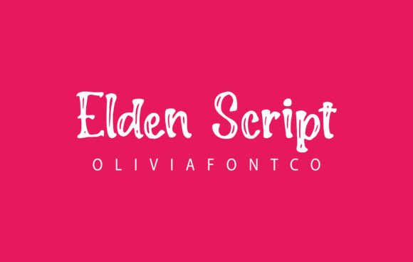 Elden Script Font Review for Digital Campaigns