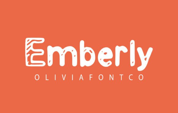 Emberly: The Handwritten Typeface for Editorial Design