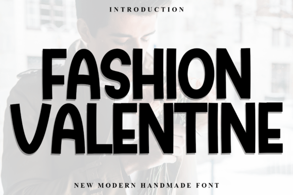 Fashion Valentine Font for Handmade Creators