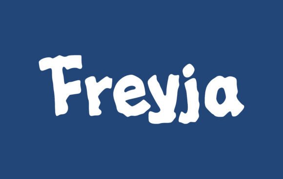 Freyja Font: Romantic Handwritten Typography for Editorial Design