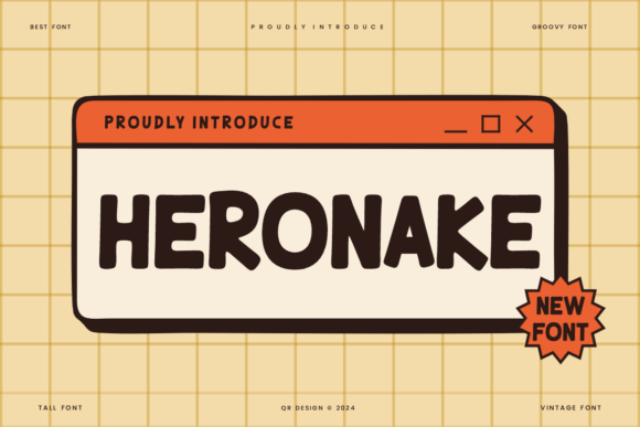 Heronake Font Review: Bold Sans Serif for Branding