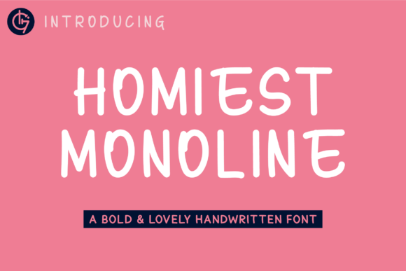 Homiest Monoline Font for Bold Campaigns