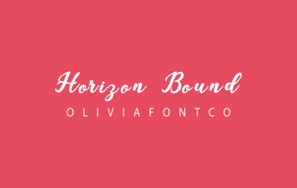 Horizon Bound Font for Editorial Design