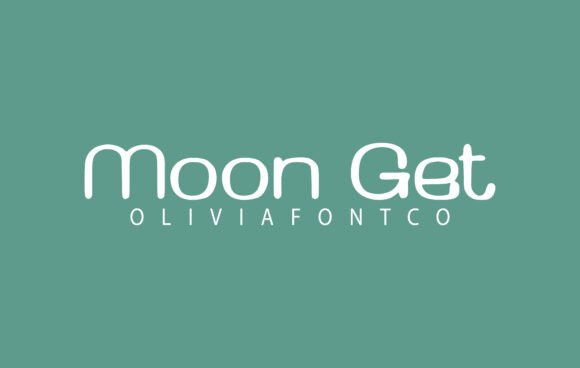 Moon Get: A Romantic Handwritten Typeface for Editorial Design
