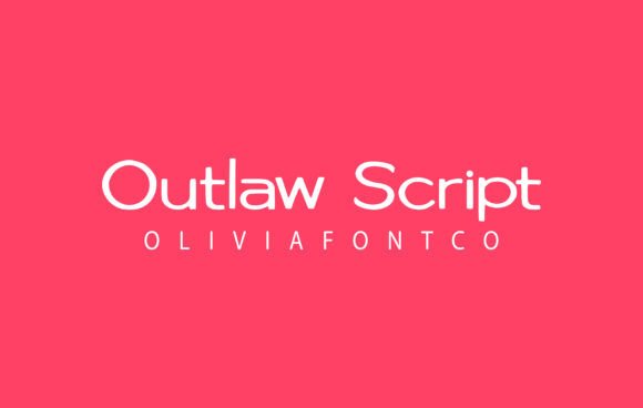 Outlaw Script Font Review for Makers