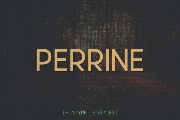 Perrine: A Modern Sans Serif Font for Makers