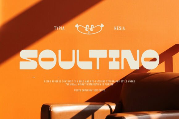 Soultino Typeface for Bold Web Design