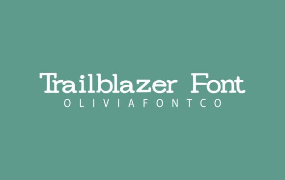 Trailblazer Font: Rugged Type for Bold Branding