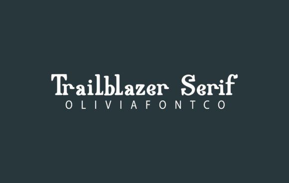 Trailblazer Serif: A Bold Typeface for Editorial Impact