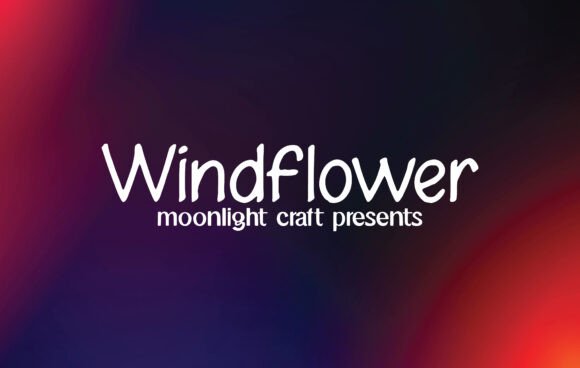 Windflower Font for Professional Branding
